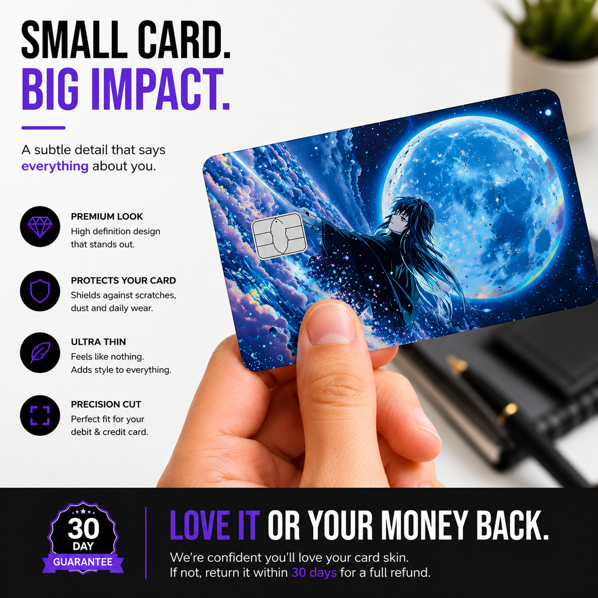 skin cover for debit & credit cards